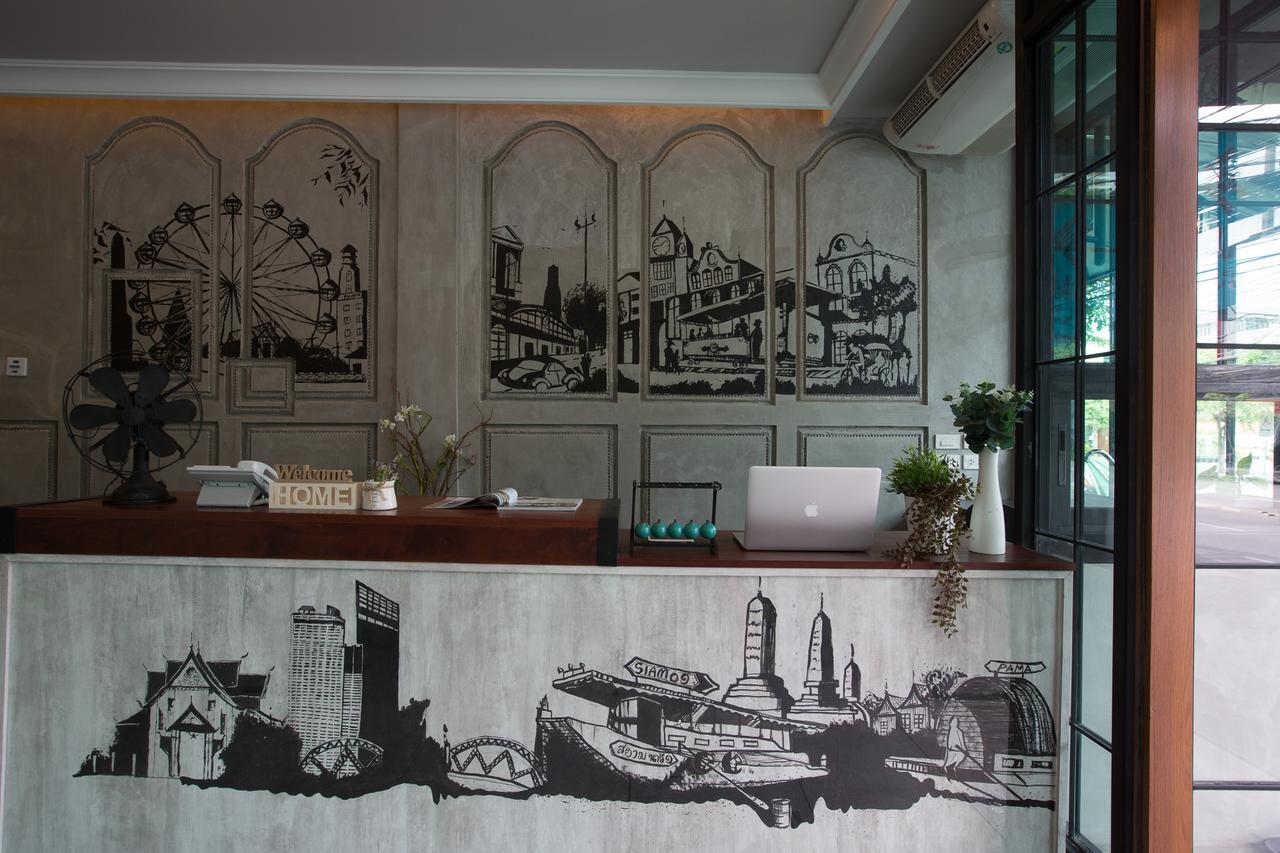 Pamahouse Boutique Hostel Bangkok Exteriör bild
